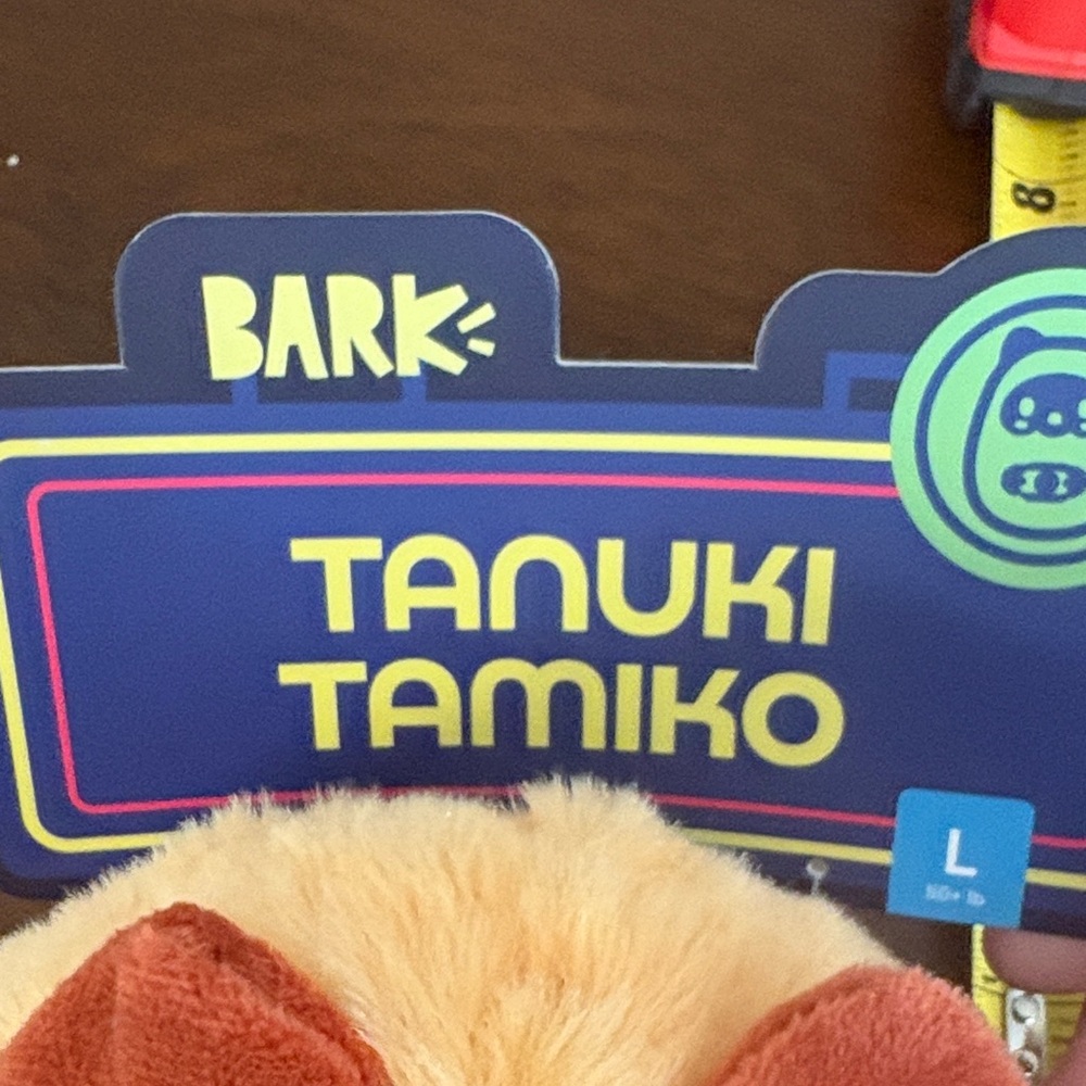 Bark Tanuki Tamiko Plush Dog Toy - Picture 4 of 5